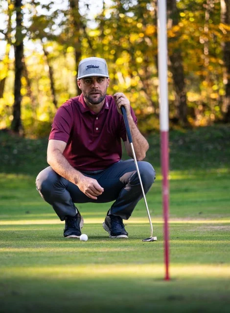 Thomas Royer, professionnel de golf et co-fondateur de Montfairway à Thônes